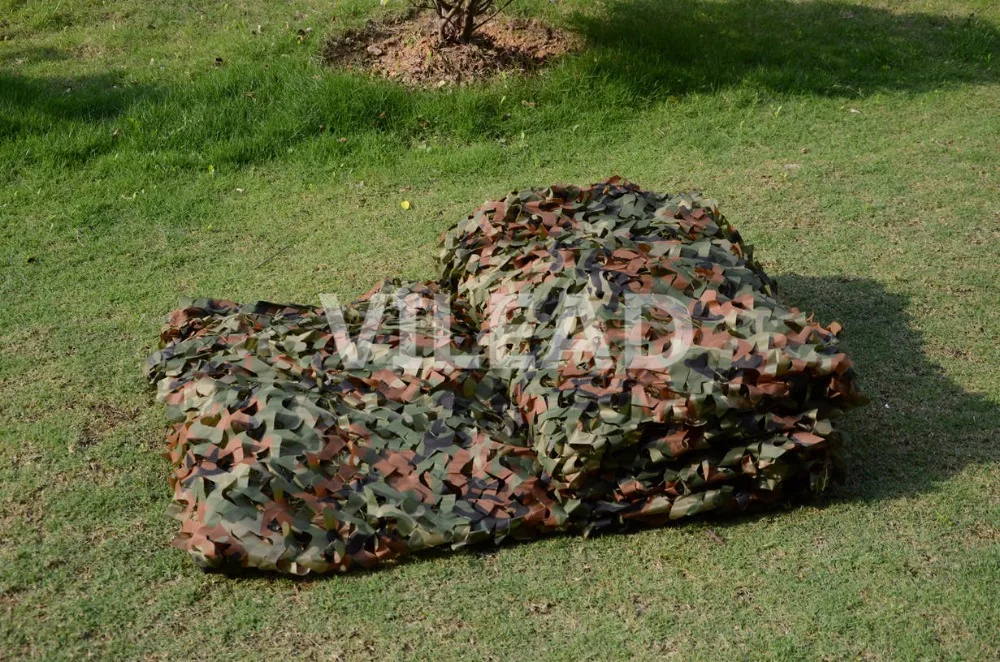 VILEAD 4 м x м 6 (13FT x 19.5FT) Лесной цифровой камуфляж сетка Военная Униформа армия камуфляж чистая солнечные укрытия для охота палатка