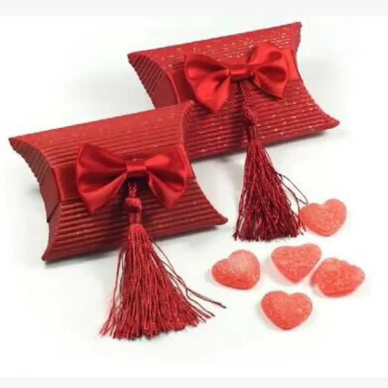 

50pcs Candy Box Chocolate Paper Gift Package for Birthday Wedding Party Favor Decor Supplies Baby Shower Cake Cajas Para Dulces