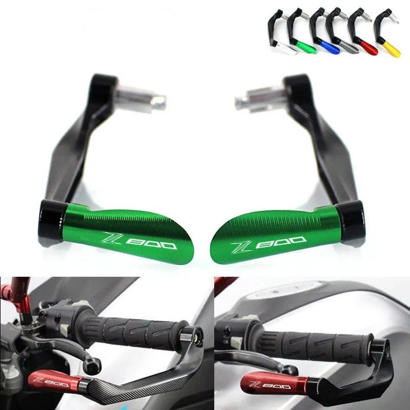 

For KAWASAKI Z800 Z 800 Motorcycle 7/8" 22mm Universal Handlebar Grips Guard Brake Clutch Levers Guard Protector