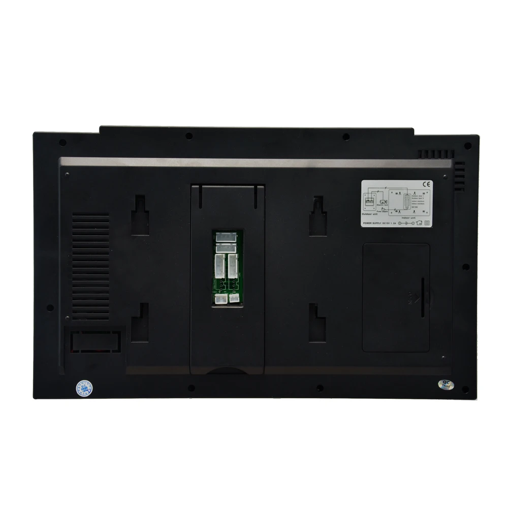 Family one to three video door phone system 8 inch Monitor LCD Panel wire type Water proof function Smart Doorbell intercom