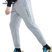 Пионерский лагерь Новые Зимние флисовые штаны брендовая мужская одежда простые брюки с рисунком мужской хлопок трикотажные джоггеры AZZ801422