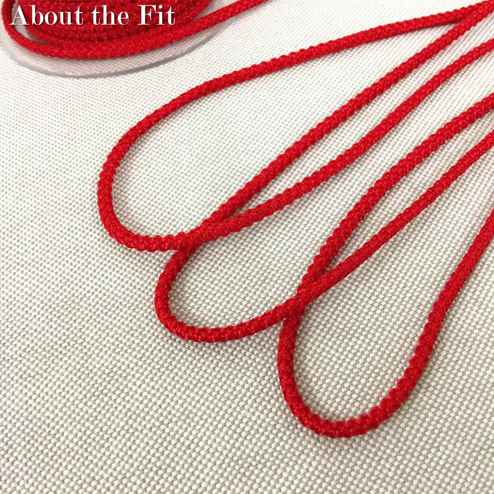 About the Fit 2mm Braided Silk Thread Nylon Lace Woven Cords For