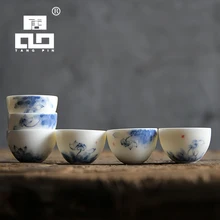 TANGPIN Цзиндэчжэнь керамические чайные чашки для чая фарфоровая чашка Китайский кунг-фу посуда для напитков