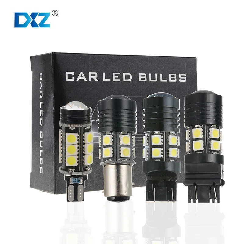 2 шт. T15 1156 1157 T20 T25 12smd ВОДИТЬ Автомобиль Включите Signa стоп супер яркий белый 6000 К