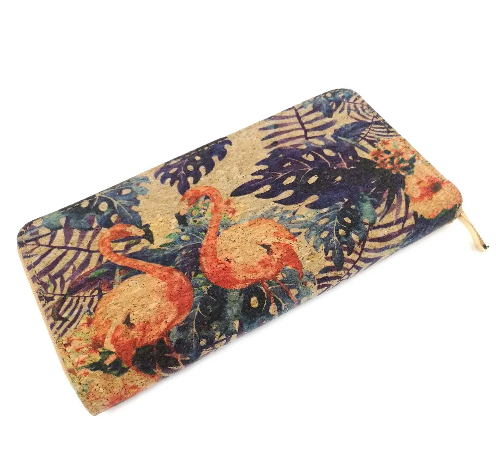 cork purse-flamingo 003