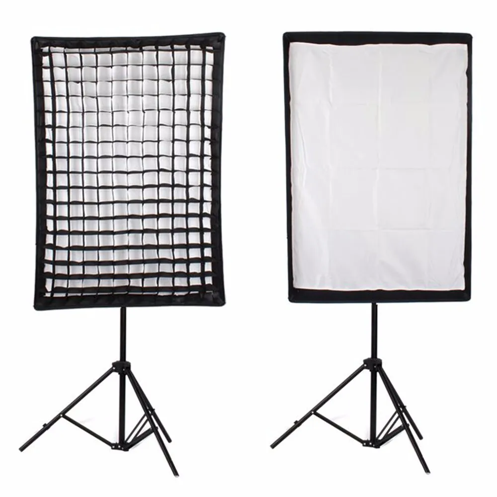 Godox 80x120 см 31,5x47,2 полоса улей соты софтбокс с решеткой Bowens крепление CD50