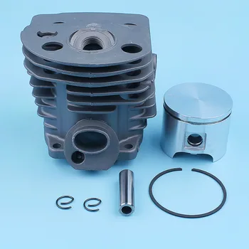 

46MM Nikasil Cylinder Piston Ring Kit For Husqvarna 55 51 Rancher EPA Chainsaw Pin Coated Replacement Spare Parts 503 16 91-71