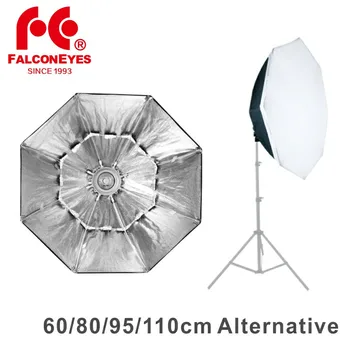 

Falcon Eyes 60cm 80cm 90cm 110cm Portable Foldable Umbrella Octagon Softbox Diffuser Reflector for Photo Studio Flash Speedlite