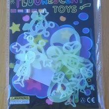 1 компл. Горячая Распродажа инопланетянин DIY потолок светится в темноте игрушка флуоресцентная светящаяся наклейка новинка игрушки