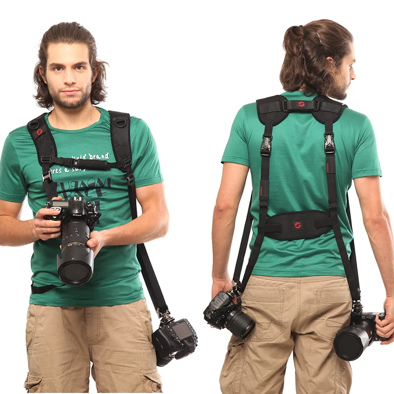 double camera sling