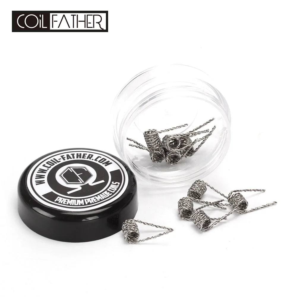 Готовые катушки для RDA Clapton готовые Wire Hive Tiger Четвёрка Fused Clapton|clapton coil|fused clapton coilpremade