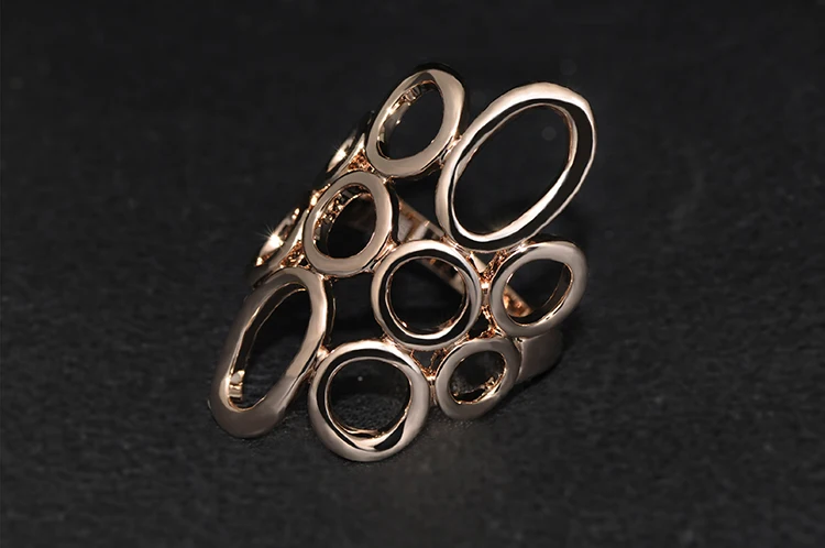 AENINE простые кольца цвета розового золота экологическое кольцо ювелирные изделия для женщин Anel Feminino R150280166R