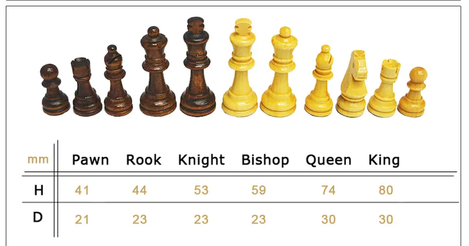 BSTFAMLY 54/65/80/92/105 мм шахматные фигуры Набор деревянные шахматы Стандартный фигуры для международных конкурсов игрушка в подарок IA14