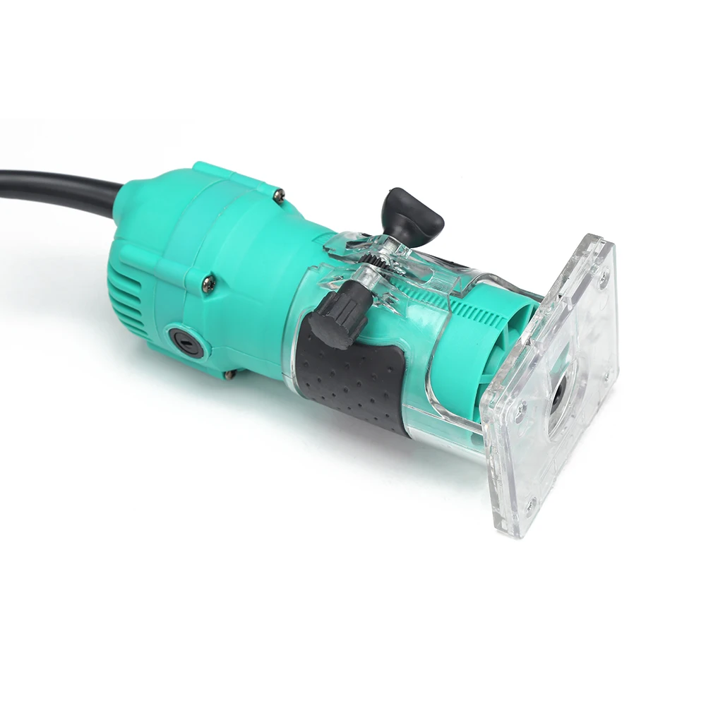 35000rpm Woodworking Electric Trimmer Wood Milling Engraving Slotting Trimming Machine Hand Carving Machine Wood Router