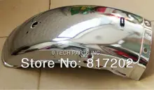 Высокое качество GN250 GN 250 gn125 сзади Chrome Fender/крыло Новая бесплатная доставка