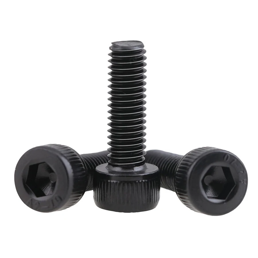 

10/20Pcs DIN912 Black 304 Stainless Steel Cup Cap Allen Head Bolts M3 M4 M5 Inner Hexagon Socket Screw