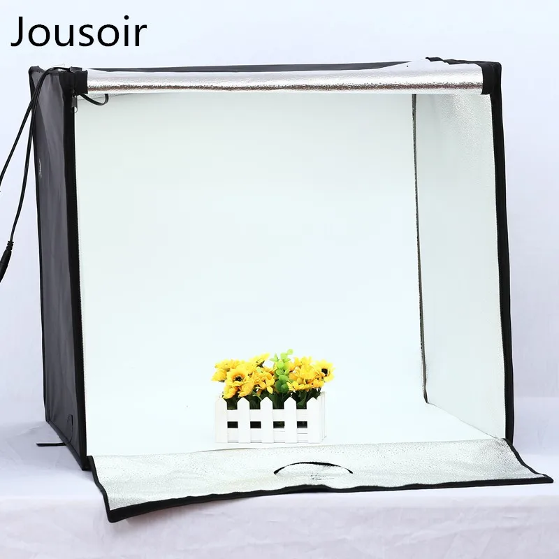 

Portable Photo Studio LED Light Tent Table Top Lightbox Softbox Shooting Kit for Photography Studio 60cm*60cm CD15