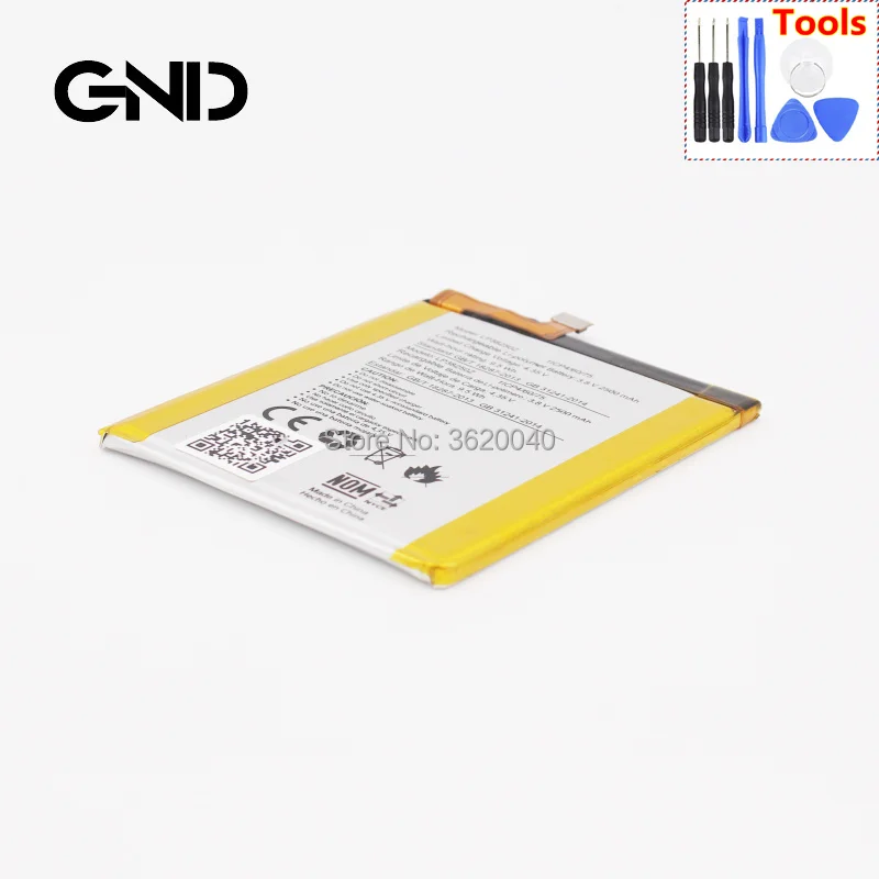 Сменный аккумулятор GND 2500 мАч/Вт/ч LP38250Z для Hisense F30 F31 F3pro LA8534 Встроенная литий