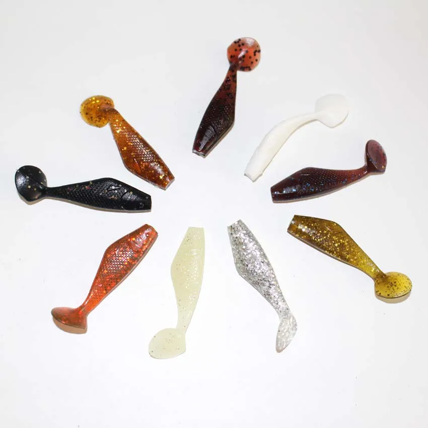 100pcs cheap fishing lure 50mm 1.7g small trout lure for fishing bass