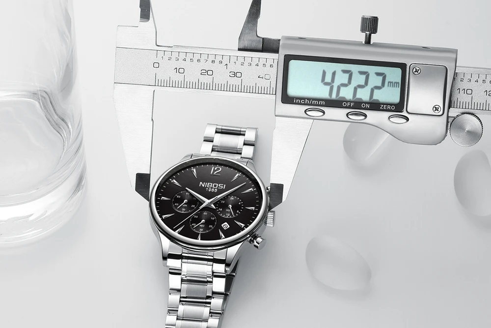 NIBOSI мужские s часы лучший бренд класса люкс спортивные водонепроницаемые часы мужские из нержавеющей стали военные хронограф наручные часы Relogio Masculino Saat