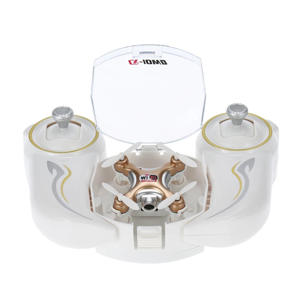 

Original Cheerson CX-10WD-TX 2.4GHz 4CH 6-axis Wifi FPV Quadcopter 3D Eversion Mini Drone With 0.3MP Camera