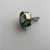 1pcs Step potentiometer 21 digit Step A10K A20K A50K A100K A250K potentiometer progressive handle 20MM double for HIFI amplifier ► Photo 3/6