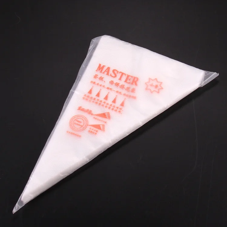 10/100pcs Small Size Disposable Piping Bag Icing Fondant Cake Cream Decorating Pastry Tip Tool 17X 26CM | Дом и сад
