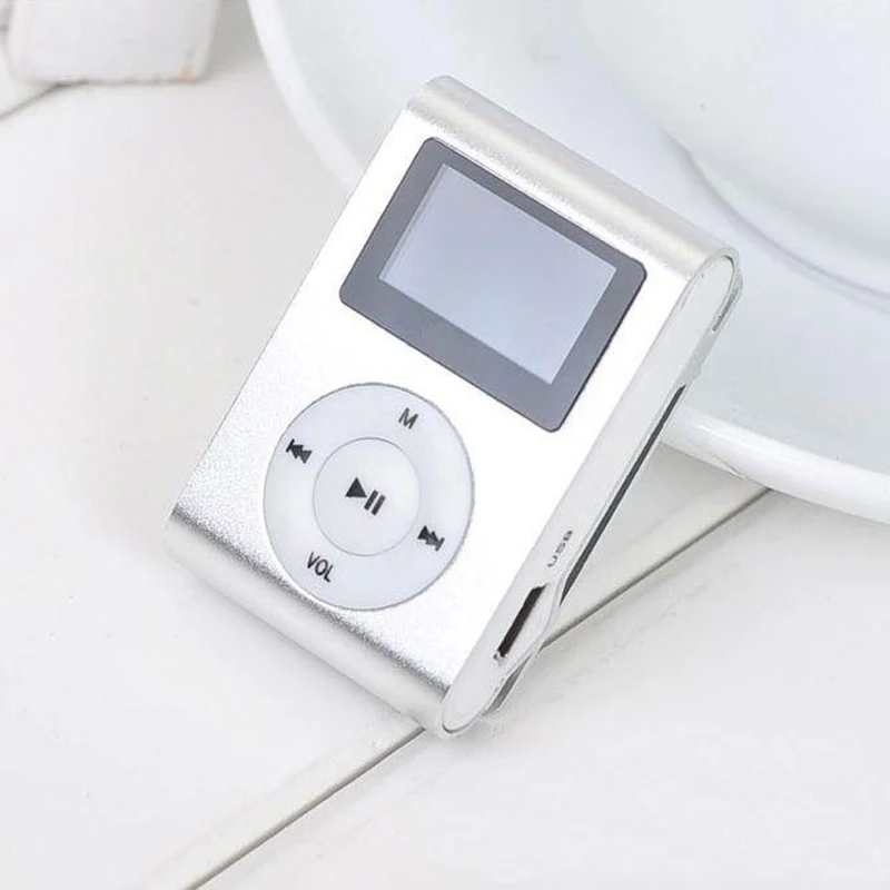 Mp3 плеер мини музыкальный медиаплеер портативный ЖК экран поддержка USB Micro SD tf