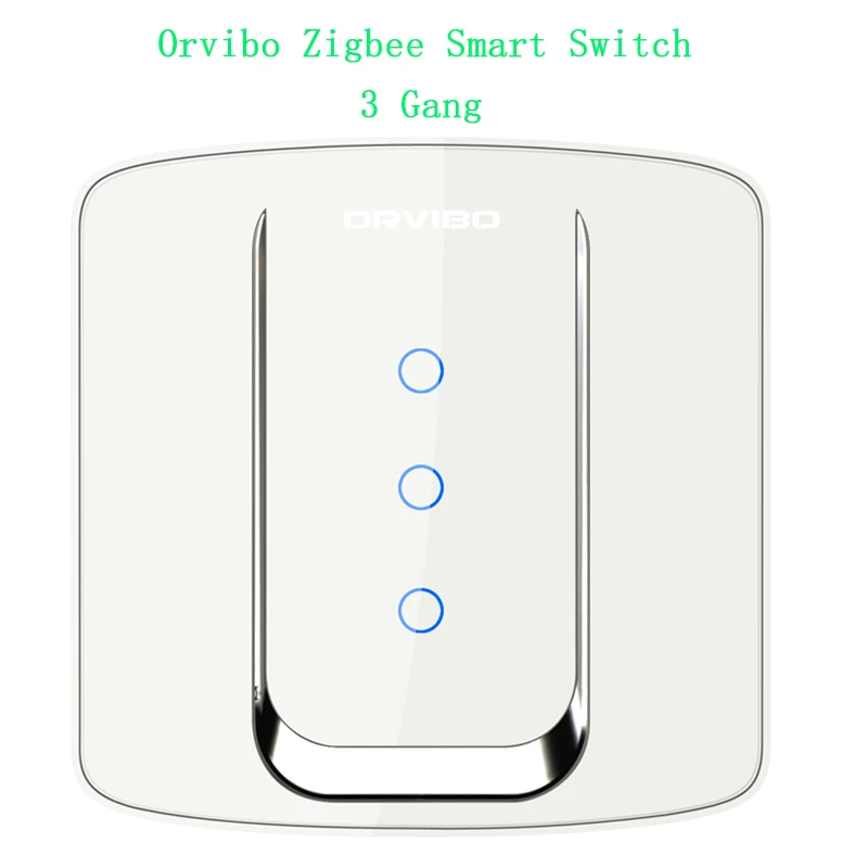 Orvibo Zigbee умный переключатель дистанционного управления настенный светильник сенсорный экран переключатель беспроводной сети умный дом переключатель работы с мини-концентратором