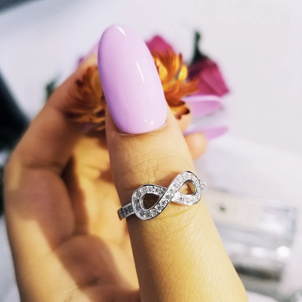 

Original arrival 925 Sterling Silver promise Ring for girl women lover Engagement wedding finger jewelry LR782S
