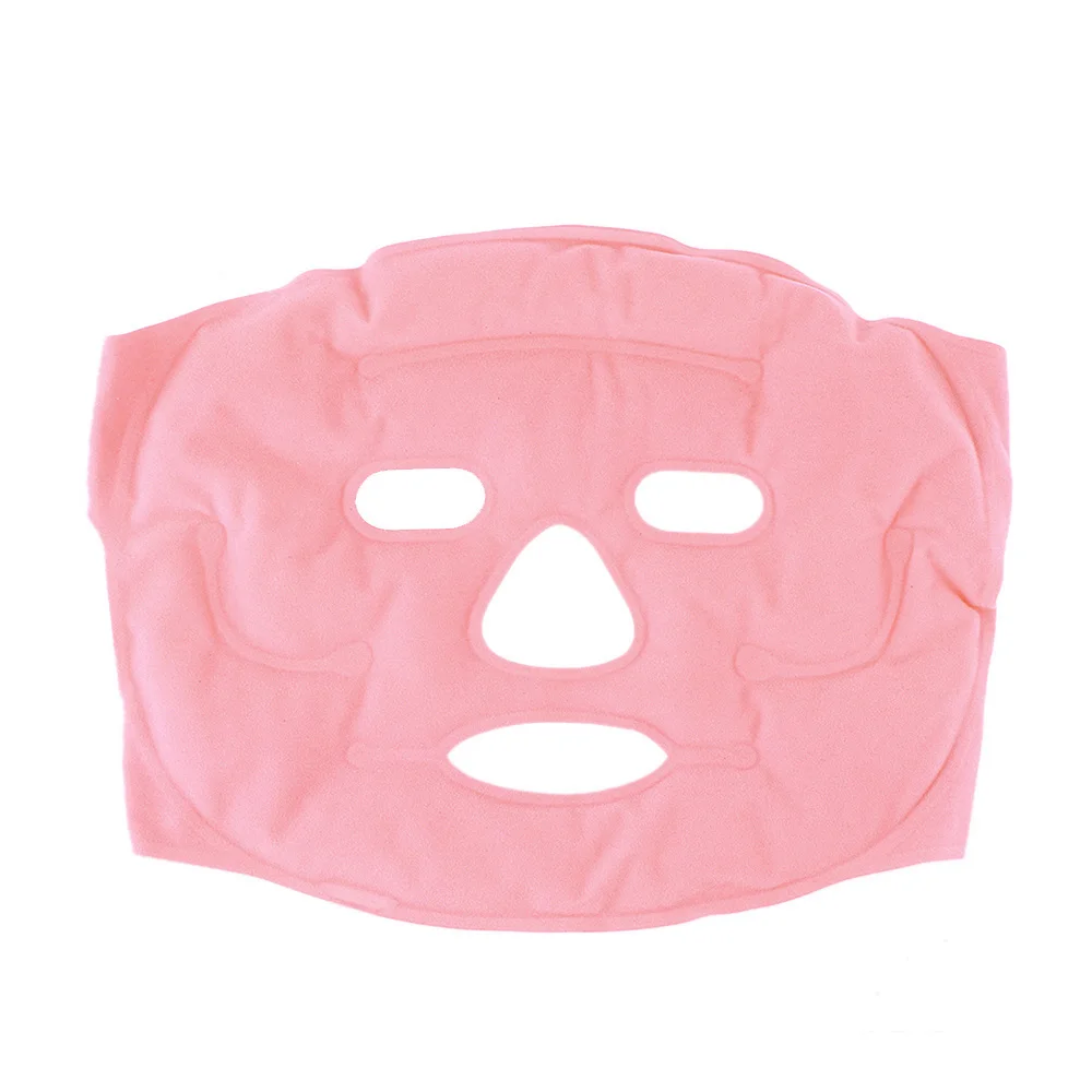 1 шт. турмалиновый гель тонкий чехол для удаления лица Уход за здоровьем магнит маска для лица для похудения Красота массажная маска для лица - Цвет: Розовый