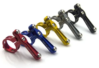 

Bicycle Accessory 42g GUB G-23 Bike Bottle Holder Conversion Aluminum Alloy Cycling Dual Water Cages Shelf