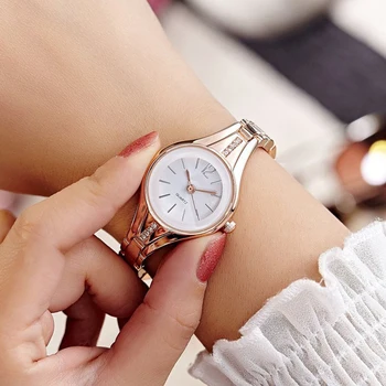 

Hot Fashion Women Diamond Quartz Watch Hot Charm Stainless Steel Casual Lady Wristwatch