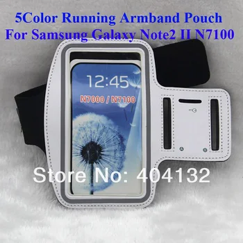 

sherrytree 200PCS By DHL EMS Gym Armband Bag Sport Pouch For Samsung Galaxy Note i9220 Note 2 N7100 Arm Band