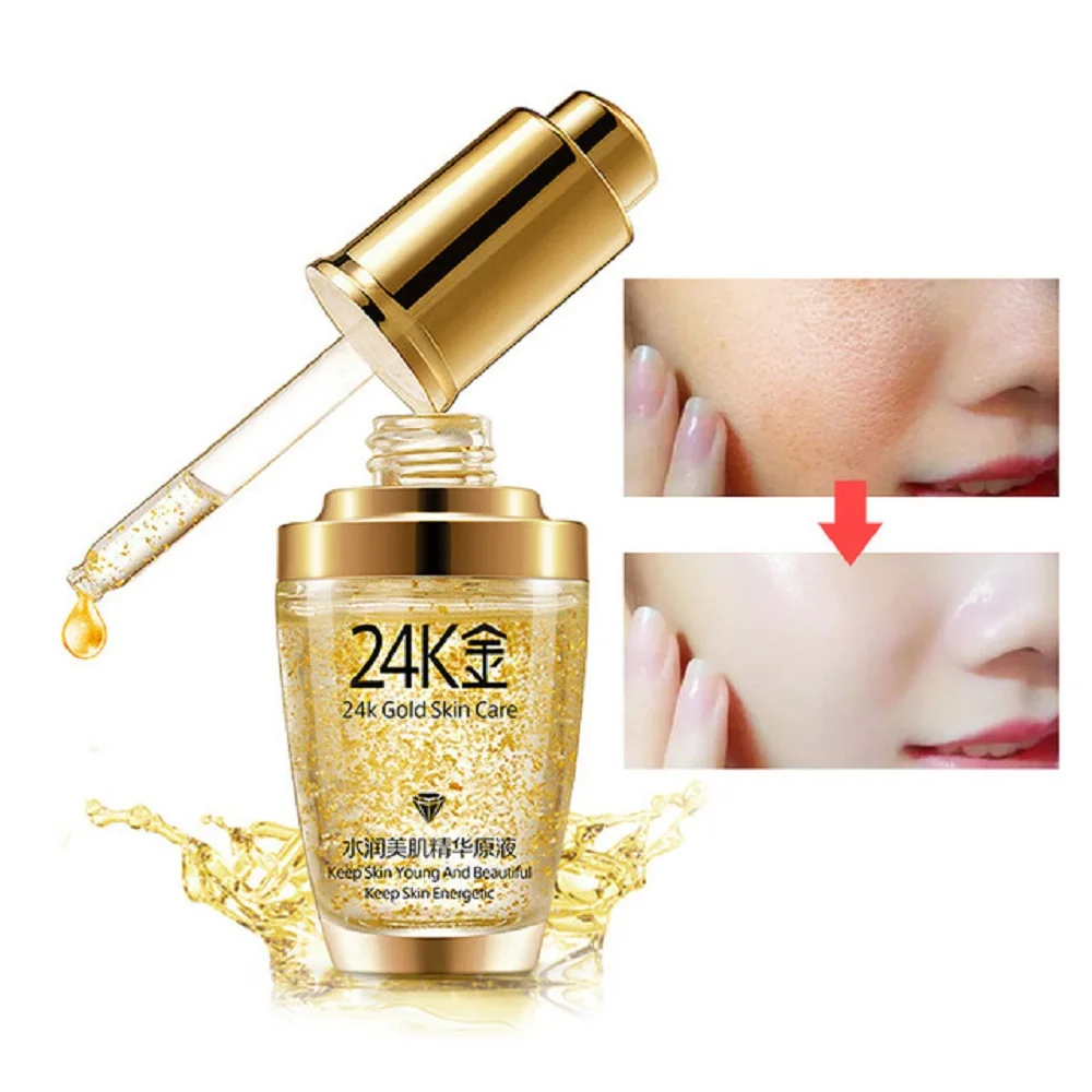 

BIOAQUA 24K Gold Face Cream Whitening Moisturizing 24 K Gold Day Creams & Moisturizers 24K Gold Essence Serum New Face Skin Care