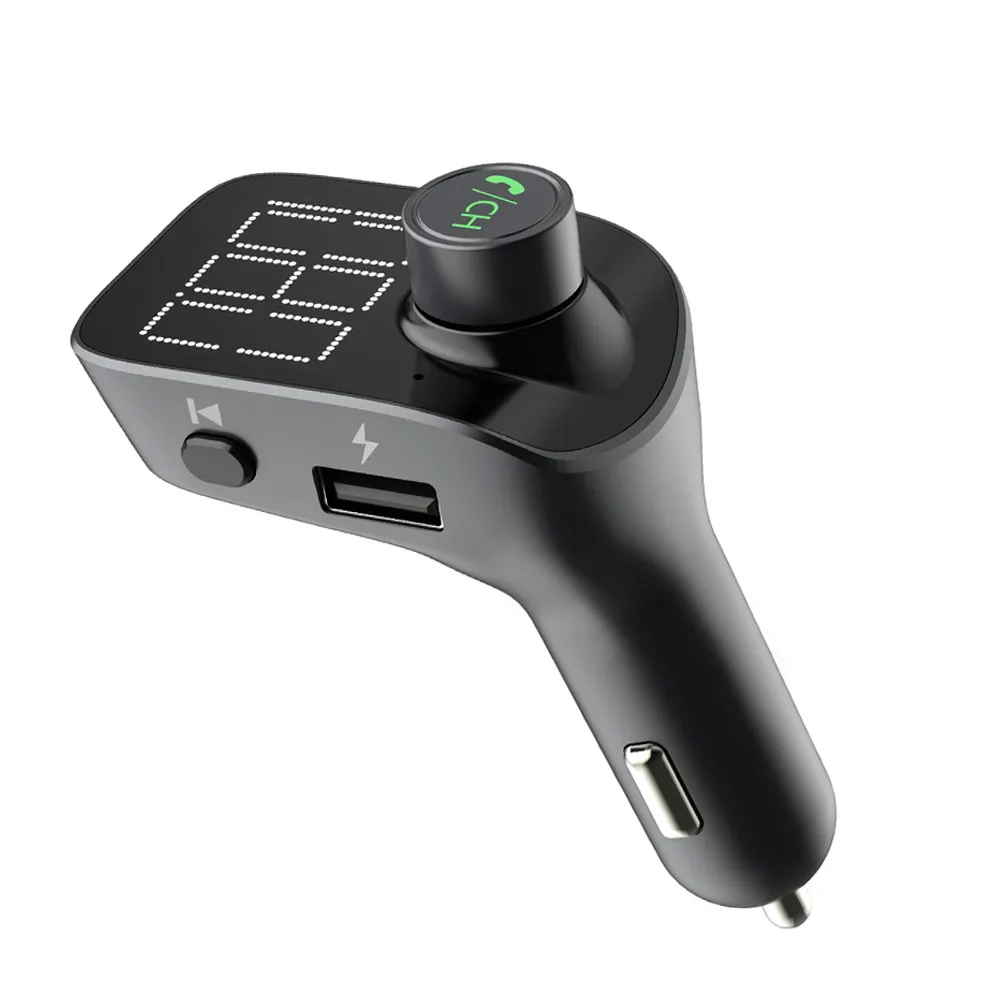 Автомобильный набор Handsfree Беспроводной Bluetooth FM передатчик ЖК дисплей MP3 плеер USB