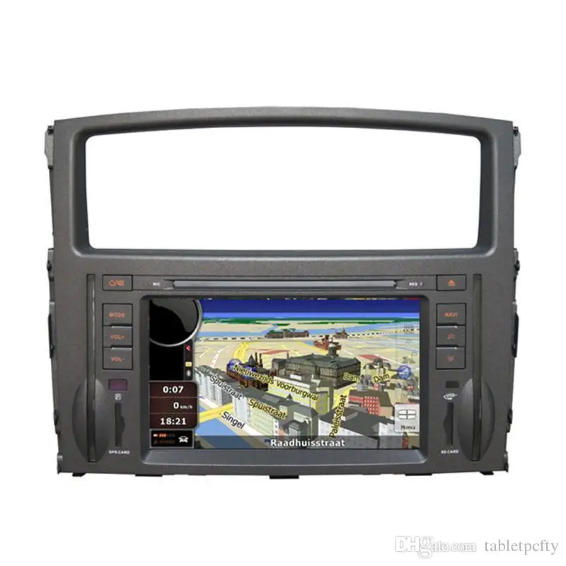 7 дюймовый автомобильный DVD плеер с GPS(opt) аудио радио стерео USB/SD AUX BT/TV Canbus головное