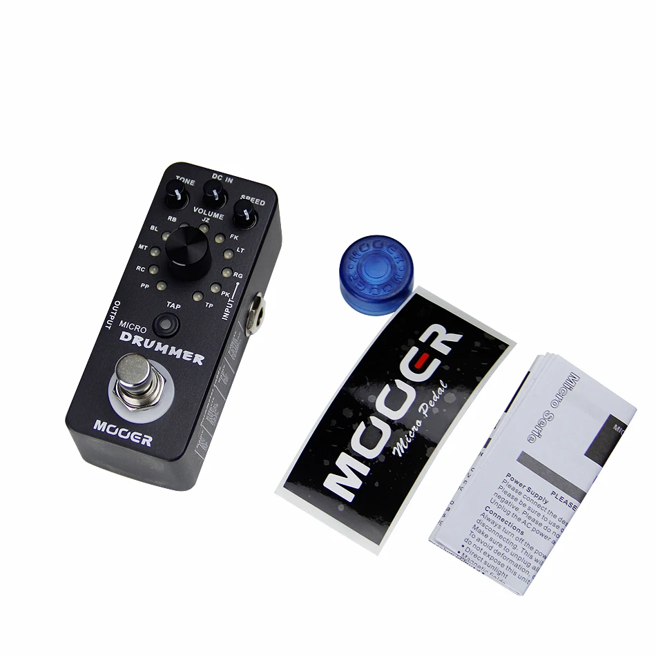 Mooer Micro Drummer Guitar Pedal Compact Drum Machine Guitar Effects Pedal Guitar Accessories Mooer Micro Drummer Guitar Pedal Compact Drum Machine Guitar Effects Pedal Guitar Accessories