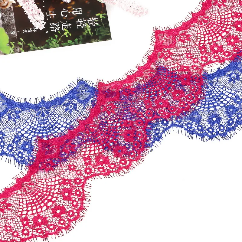 3 ярда 9,5 см 10 цветов Цветочная вышивка кружевная ткань отделка ленты для рукоделия Швейные материалы ручной работы аксессуары для одежды