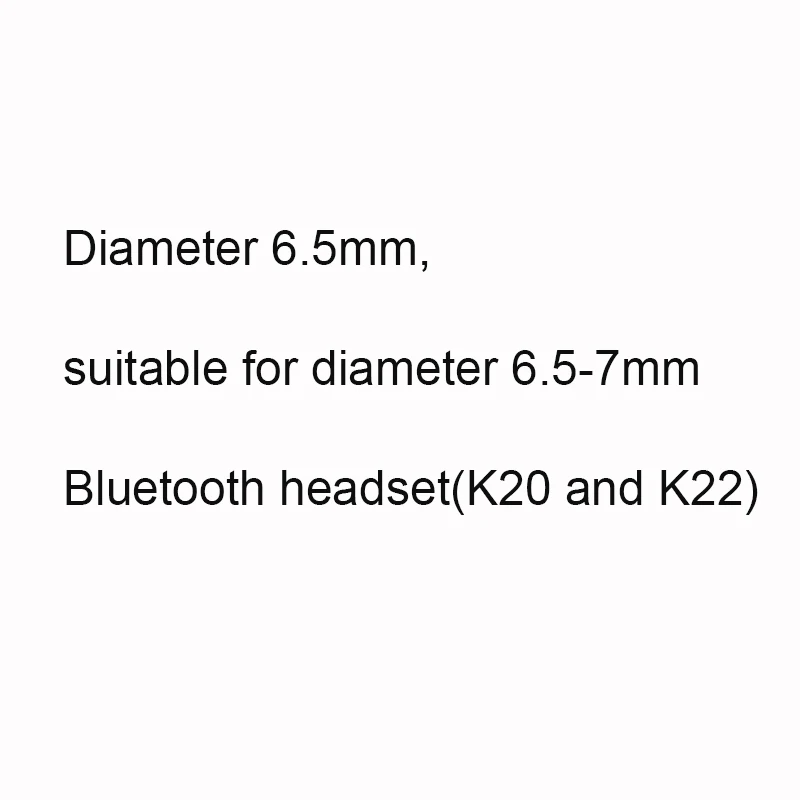 Наушники с креплением для ушей, bluetooth-гарнитура, аксессуары для наушников, складные, постоянно складываются, пластиковые, черные, 6,5 мм