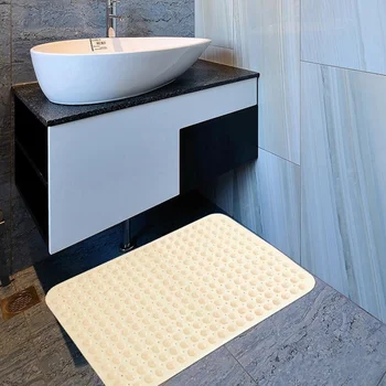 

Hot Sale Non-slip Bath Mat Bathroom Carpet Safety Shower Tub Massage mat With Suction Cups kitchen Floor Cushion Rug Home decor