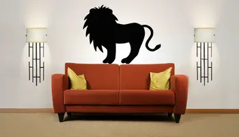 

Wall Vinyl Sticker Decals Mural Room Design Art Lion Wild Cat Animal