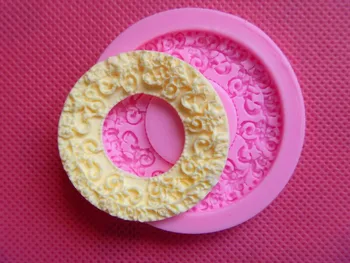 

Pattern modelling DIY baking tools west cake decoration double sugar mold grain silicon mold