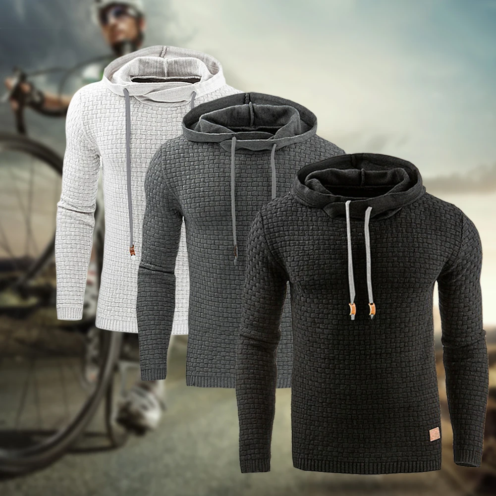 Зимняя одежда для велоспорта, бега, мужские спортивные пальто с длинным рукавом, куртки, уличные спортивные трико для фитнеса, Джерси, толстовка с капюшоном