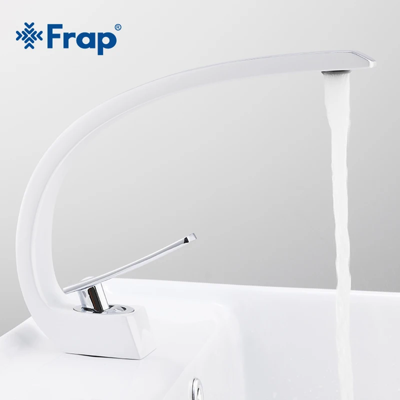 Preise FRAP Becken Armaturen Moderne Badezimmer Mischbatterie Messing Waschbecken Wasserhahn Einzigen Griff Einzigen Loch Elegante Kran Für Bad Y10124