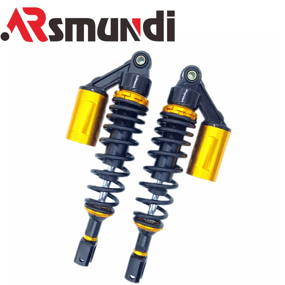 320mm 340mm Motorcycle Scooter Air Shock Absorber Rear Suspension For