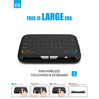 New Real Touch Keyboard 2.4G Wireless Mini Touchpad Mouse Keyboard for PC Laptop Tablet Pad Smart Android TV Box Raspberry Pi 3