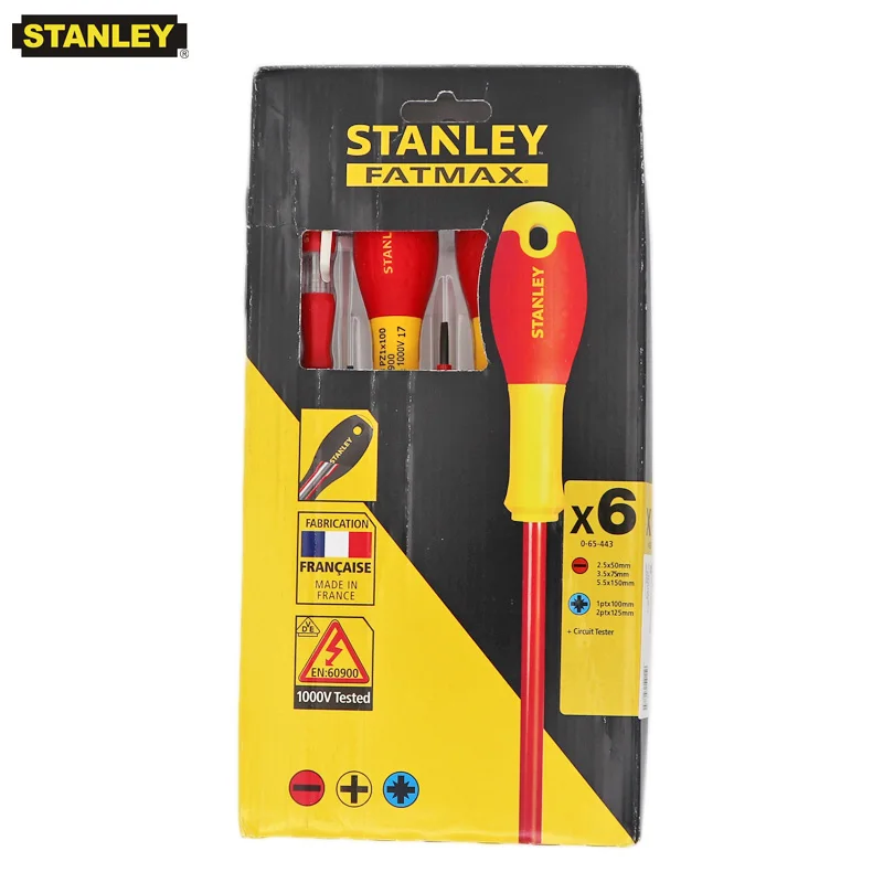 Stanley6pcsVDE1000Vauthorizedprofessionalinsulatedscrewdriver