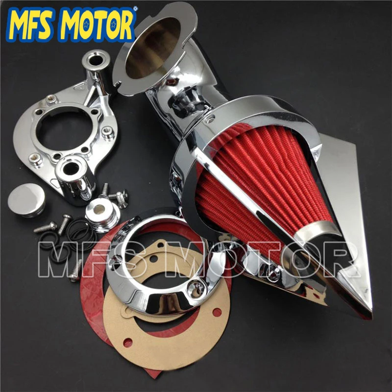 Мотоцикл часть конус шип очиститель воздуха для 1991 2006 XL моделей sportstar хром|cleaner