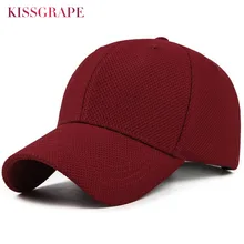 Summer Unisex women baseball caps men cotton breathable mesh baseball cap mens bone snapback golf hats black gorras caps outdoor